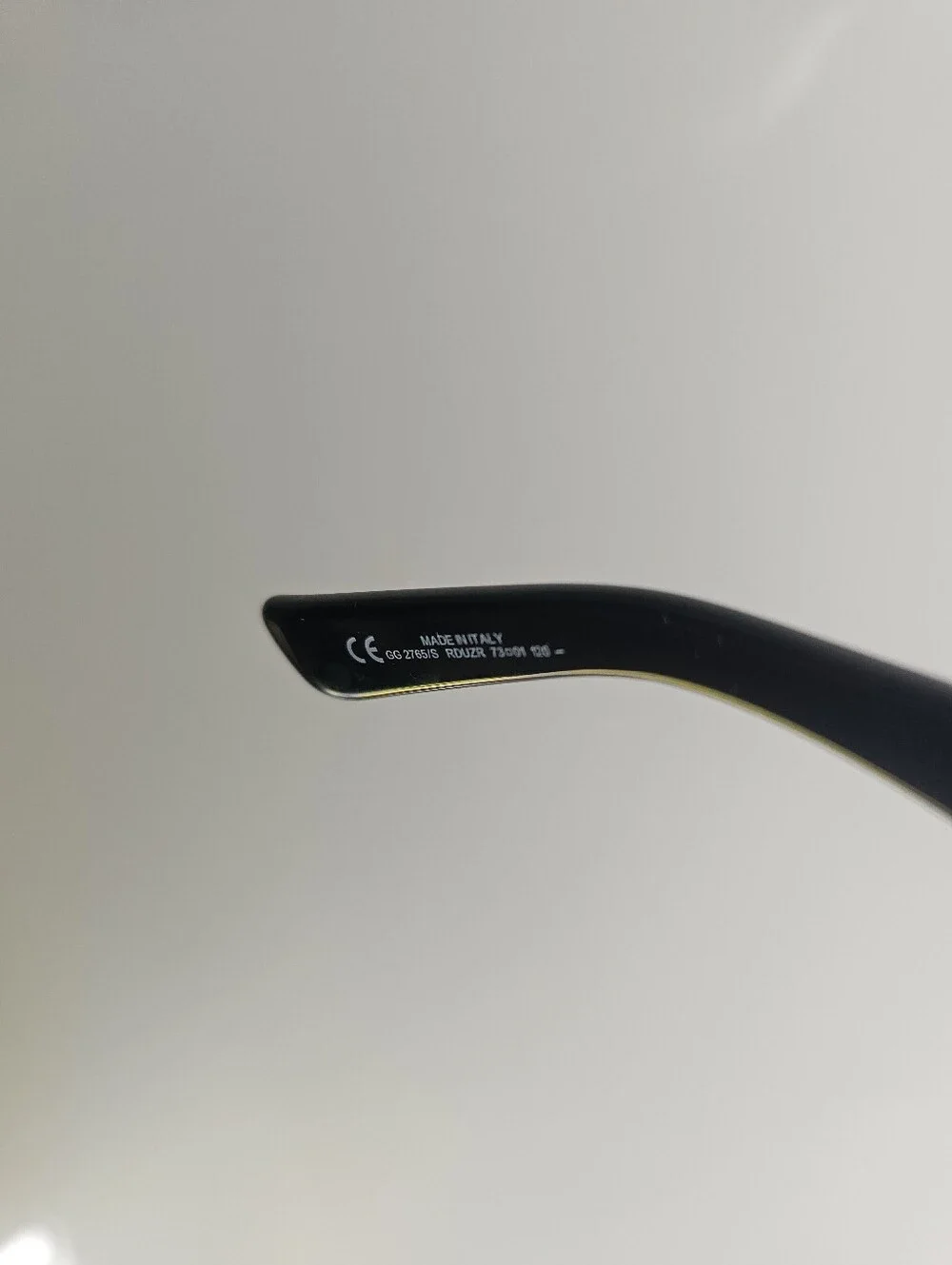 Gucci Women's Vintage Y2k Oversized Rimless Gradient Gray Shield Sunglasses - Picture 5 of 6